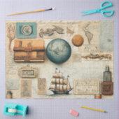 Papier Mousseline Une série nautique merdique 9 (Artisanat)