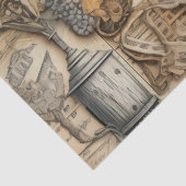 Papier Mousseline Une Série Nautique Scrappy Design 22 (Détail)