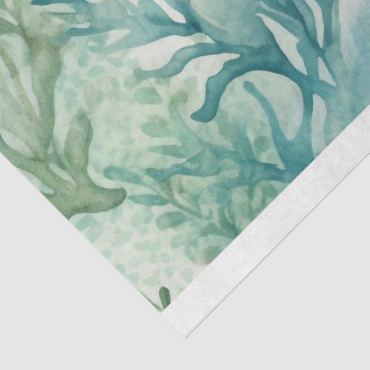 Papier Mousseline Une série Sea Design 11 (Détail)