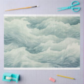 Papier Mousseline Une série Sea Design 13 (Artisanat)