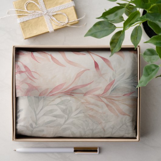 Papier Mousseline Une série Sea Design 14 (Cadeau)