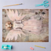 Papier Mousseline Une série Whimsical Pink Angel Design #2 (Artisanat)