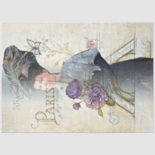 Papier Mousseline Une Shabby Chic Parisienne Série Design 28