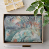 Papier Mousseline Une sirène avec le serpent de mer (Cadeau)