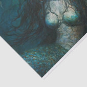 Papier Mousseline Une sirène dans l'océan (Détail)