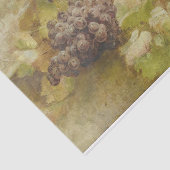 Papier Mousseline Une vie morte avec des raisins de Giovanni Seganti (Détail)