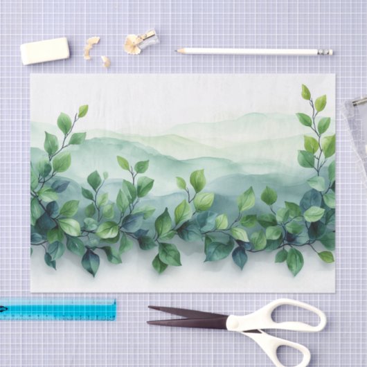 Papier Mousseline Une vigne tordue (Artisanat)