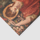 Papier Mousseline Une vision de Flammetta par Dante Gabriel Rossetti (Détail)