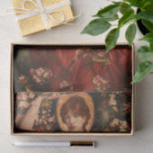 Papier Mousseline Une vision de Flammetta par Dante Gabriel Rossetti (Cadeau)
