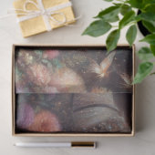 Papier Mousseline Unicorn And Girl In Fairytale Forest Decoupage (Cadeau)