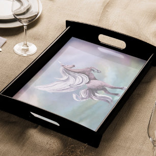 Papier Mousseline Unicorn magique Aquarelle couleur Imaginaire pas