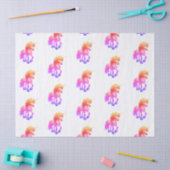 Papier Mousseline Unicorn Neon (Artisanat)