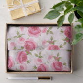 Papier Mousseline Unicorn Or rose Floral Rose mignonne tendance (Cadeau)