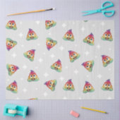 Papier Mousseline Unicorn poop motif coloré (Artisanat)