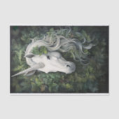 Papier Mousseline Unicorne 4 Papier de découpage (Recto)