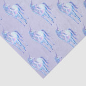 Papier Mousseline Unicorne magique violette Ombre (Détail)