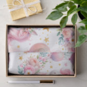 Papier Mousseline Unicorne rose (Cadeau)