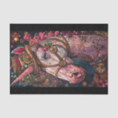 Papier Mousseline Unicorne Steampunk (Recto)