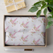 Papier Mousseline Unicornes en fleurs (Cadeau)