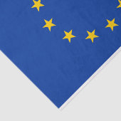Papier Mousseline Union européenne drapeau de l'Union européenne pap (Détail)