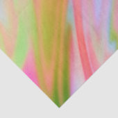 Papier Mousseline Unique tendance Rose bleu vert vert vert abstrait (Détail)