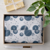 Papier Mousseline Univers dans une bouteille (Cadeau)