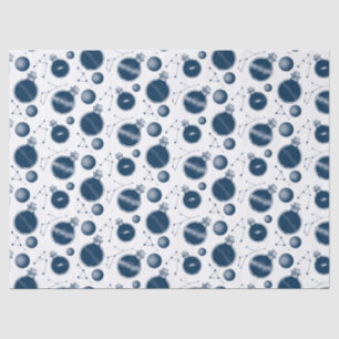 Papier Mousseline Univers dans une bouteille