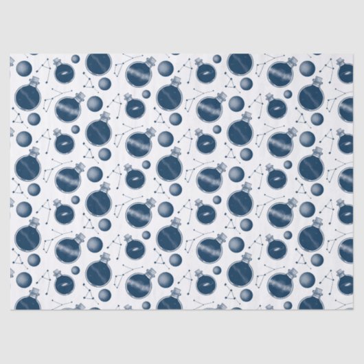 Papier Mousseline Univers dans une bouteille (Recto)