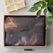 Papier Mousseline Univers Java, Étoiles de Café Fumant (Cadeau)