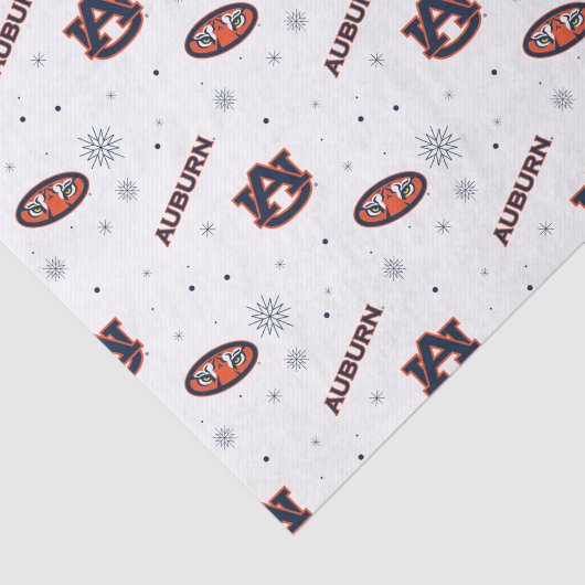 Papier Mousseline Université d'Auburn | Motif de vacances (Détail)