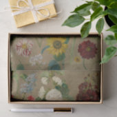 Papier Mousseline Untited Flowers 3 par Follower of Eugene Grasset (Cadeau)