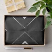 Papier Mousseline Upload Your Logo & Customizable Text Design (Cadeau)