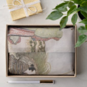 Papier Mousseline "Urashima Taro" par Edmund Dulac (Cadeau)