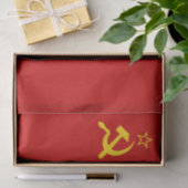 Papier Mousseline URSS Union soviétique Drapeau faucon communiste fa (Cadeau)