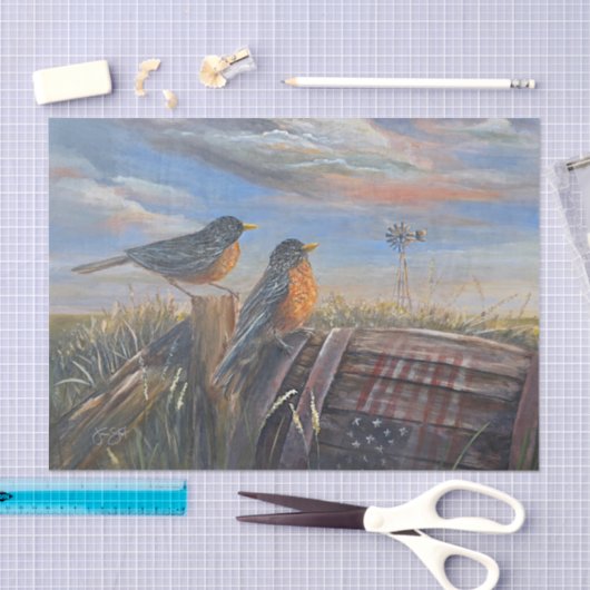 Papier Mousseline USA Robins (Artisanat)