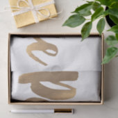 Papier Mousseline Vacances botaniques Direction de la Paix Pine Rust (Cadeau)