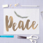 Papier Mousseline Vacances botaniques Direction de la Paix Pine Rust (Artisanat)