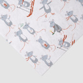 Papier Mousseline Vacances de fruits d'hiver (Détail)