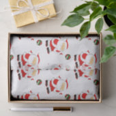 Papier Mousseline Vacances de Noël de volley-ball (Cadeau)