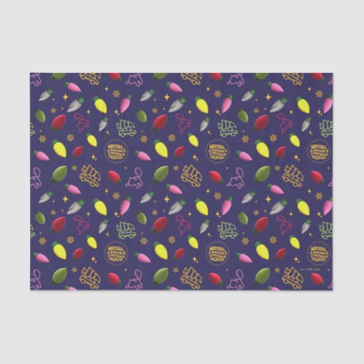 Papier Mousseline Vacances de Noël | Motif de vacances (Recto)