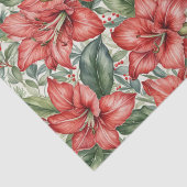 Papier Mousseline Vacances d'hiver Amaryllis (Détail)