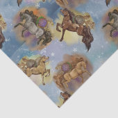 Papier Mousseline Vacances Dreamcatcher Chevaux Occidentaux Modérés (Détail)