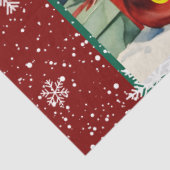 Papier Mousseline Vacances Noël Belle collection moderne (Détail)