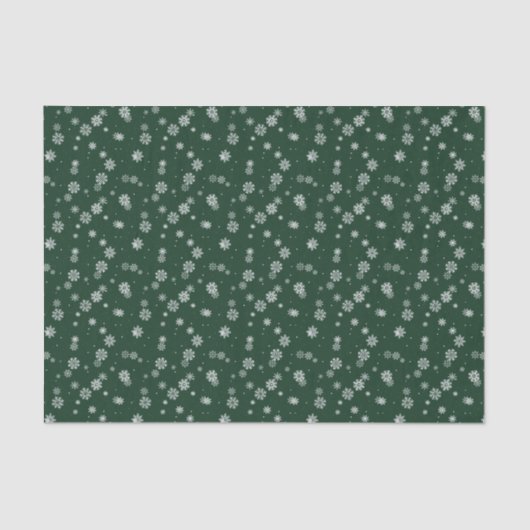 Papier Mousseline Vacances vertes (Recto)