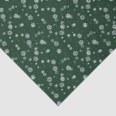 Papier Mousseline Vacances vertes (Détail)