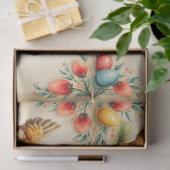 Papier Mousseline Vacances Vintage Pâques Collection tendance (Cadeau)