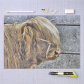 PAPIER MOUSSELINE VACHE (Artisanat)