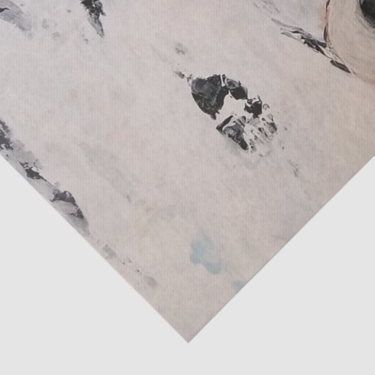 Papier Mousseline Vache à MOO (Détail)