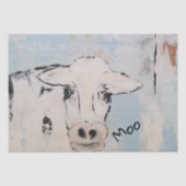 Papier Mousseline Vache à MOO (Recto)