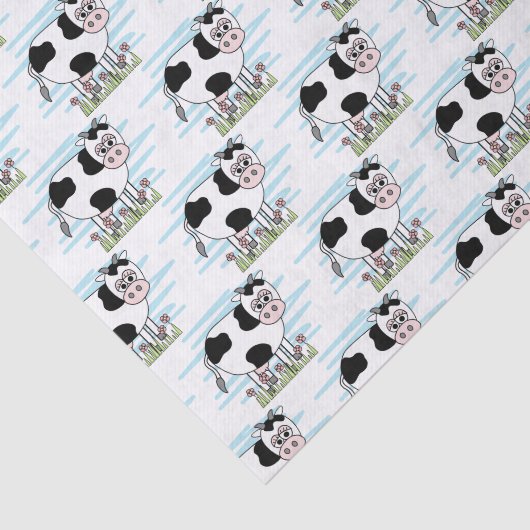 Papier Mousseline Vache charcuterie (Détail)